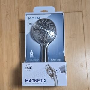Moen Engage Magnetix Showerhead with 6 Settings-Spot Resistant--NEW in Box